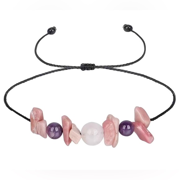 BOGO FREE Love Yourself Natural Stone Bracelet 🥰❤️ - Picture 2 of 3